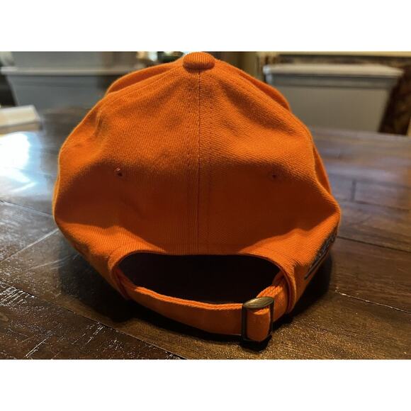 Tony Stewart Autographed Hat Cap Orange #20 Racing Nascar - Picture 3 of 7